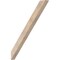 Ekena Millwork 3 1/2"W x 30"D x 38"H Traditional Smooth Knee Brace, Douglas Fir BRC04X30X38TRA00SDF - alternate 1